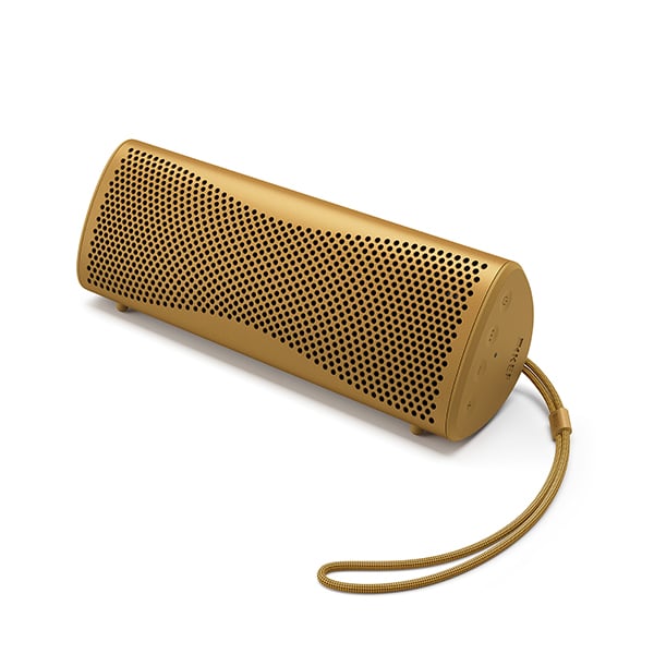 KEF Muo Portable Wireless Hi-Fi Bluetooth Speaker (Amber Haze) KEF Portable Speakers Premier Hifi KEF Muo Portable Wireless Hi-Fi Bluetooth Speaker (Amber Haze) - KEF Portable Speakers