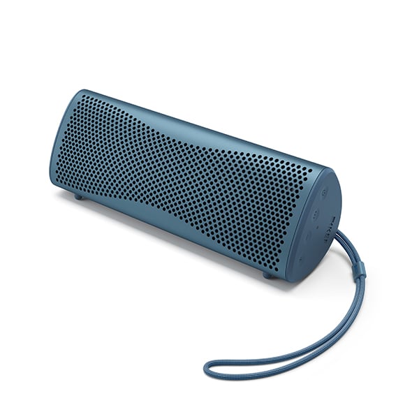 KEF Muo Portable Wireless Hi-Fi Bluetooth Speaker (Blue Aura) KEF Portable Speakers Premier Hifi KEF Muo Portable Wireless Hi-Fi Bluetooth Speaker (Blue Aura) - KEF Portable Speakers