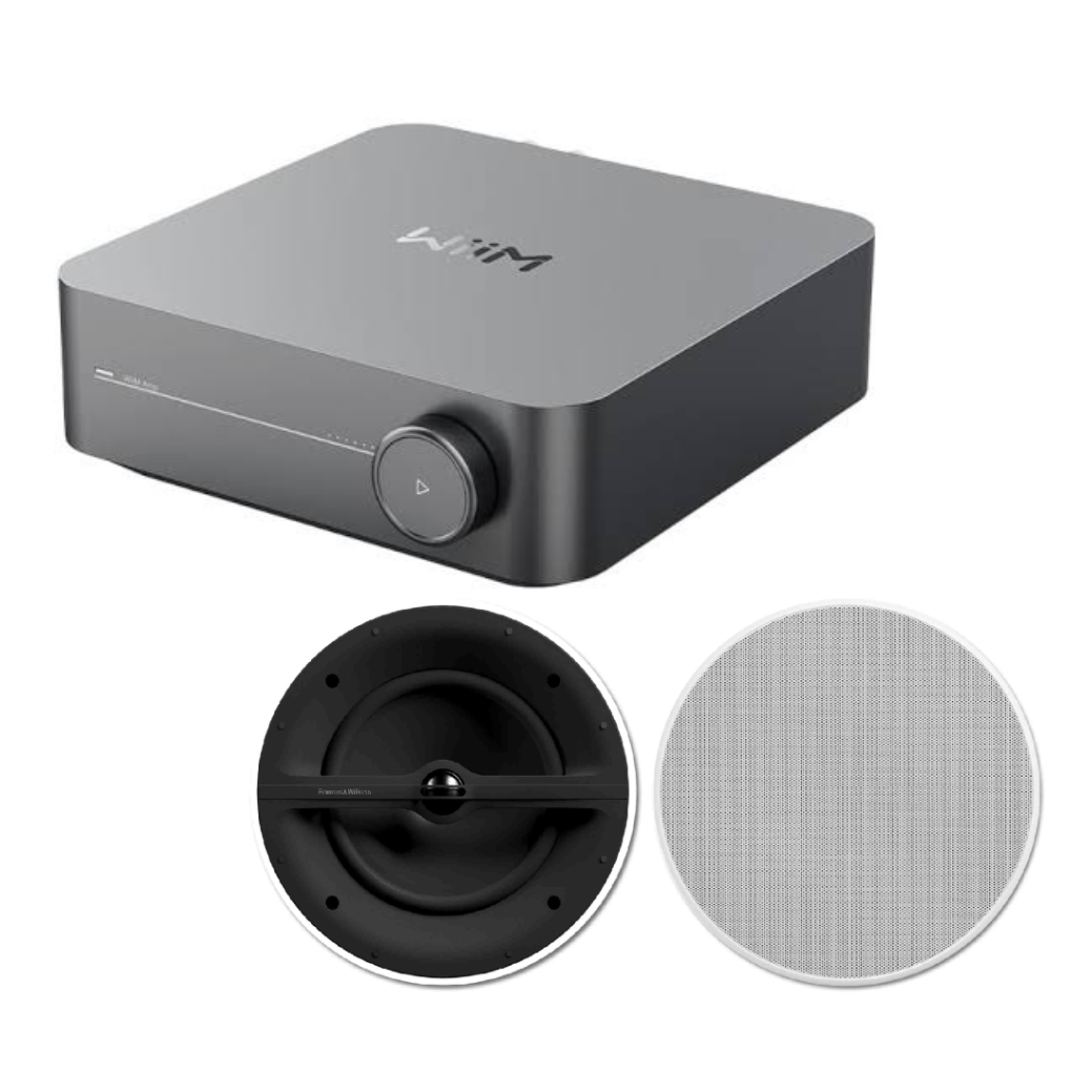 WiiM Amp & Bowers and Wilkins CCM382 Combo WiiM Premier Hifi WiiM Amp & Bowers and Wilkins CCM382 Combo - WiiM