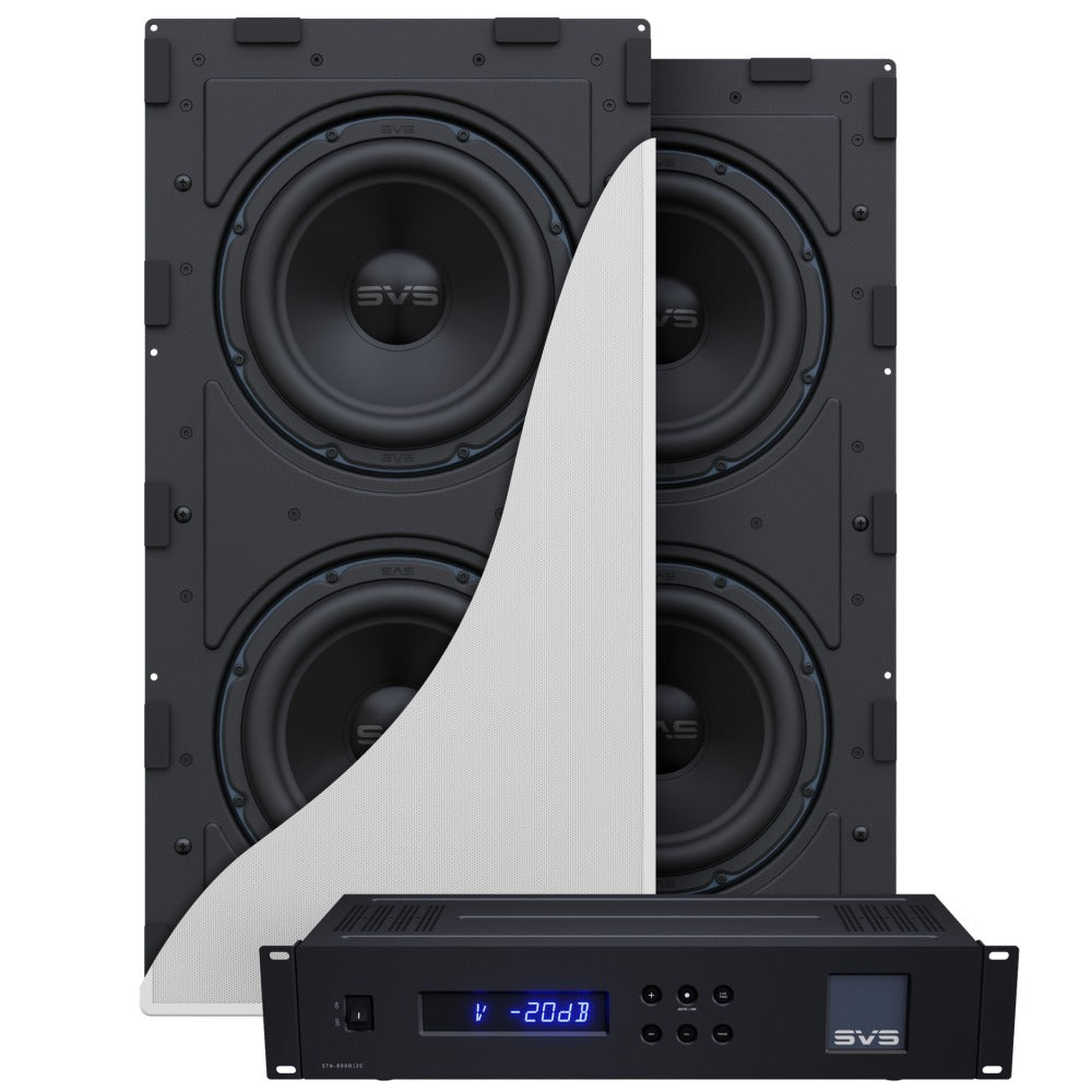 SVS 3000 In-Wall Dual Subwoofer System (Including Rack Mount) Subwoofers Premier Hifi SVS 3000 In-Wall Dual Subwoofer System (Including Rack Mount) - Subwoofers