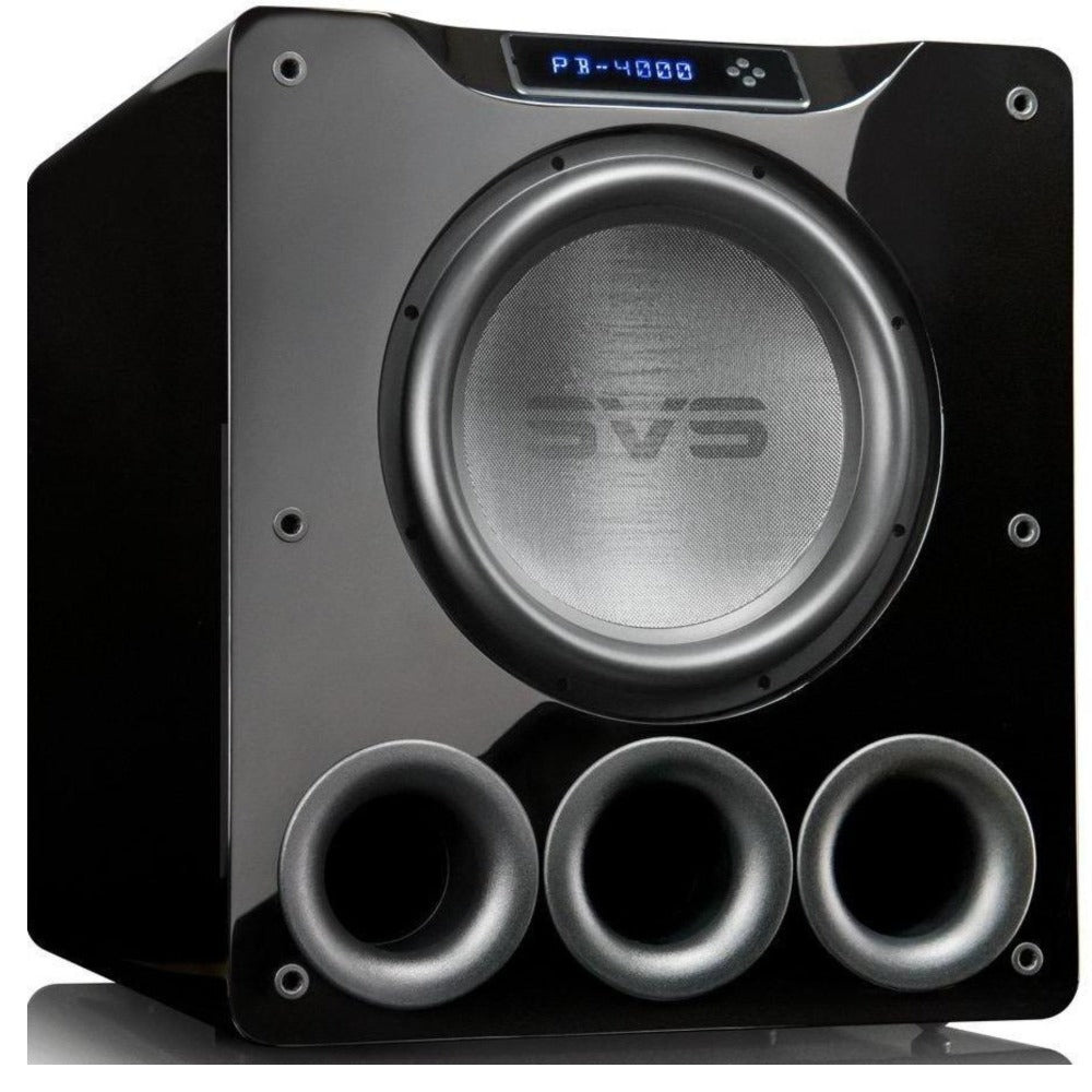 SVS PB-4000 Ported Box Home Subwoofer (Glossy Black) Subwoofers Premier Hifi SVS PB-4000 Ported Box Home Subwoofer (Glossy Black) - Subwoofers